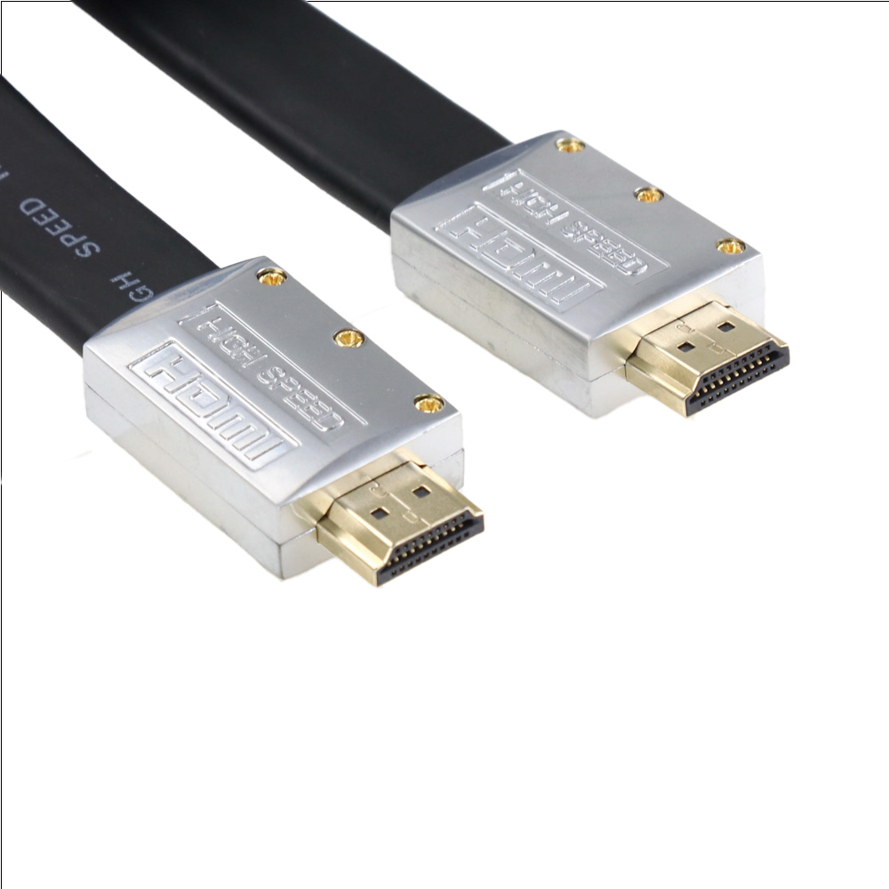 Cabo Hdmi 2.0 Flat 5 Metros Desmontavel 4K Tblack