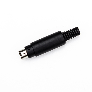 Plug Mini Din 6 Pinos Tblack
