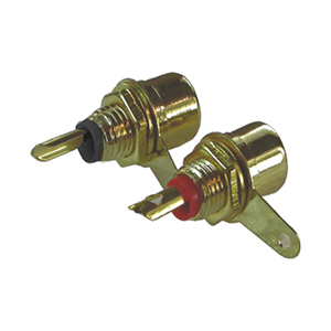 Jack Rca Painel Mini Gold Preto E Vermelho Tblack