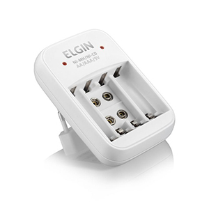 Carregador Pilha AA/AAA/9V S/ Pilhas Biv
