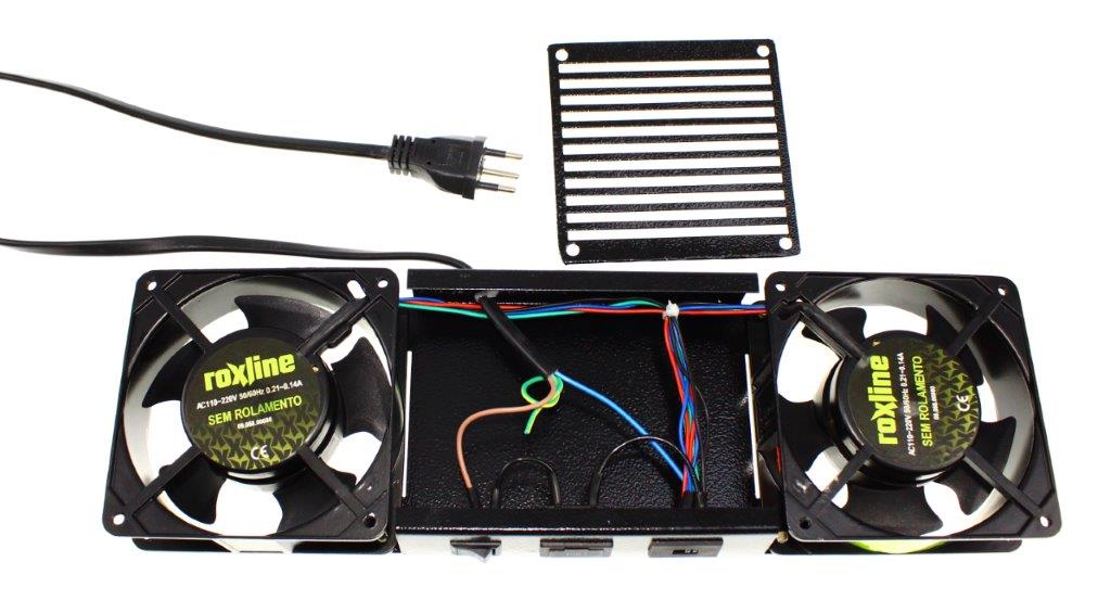 Kit Ventilacao 2 Vent Pt Modular