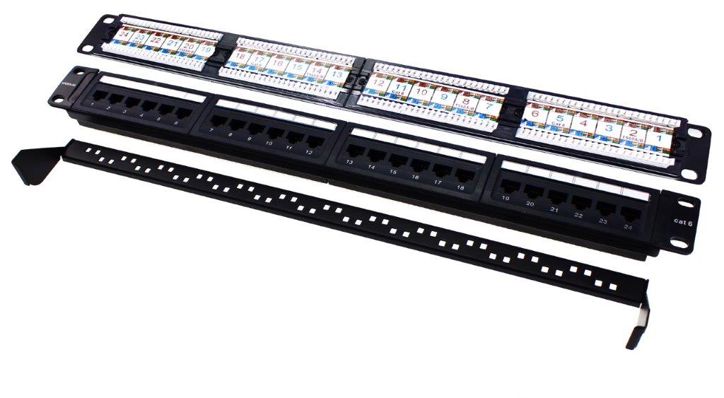 Patch Panel 24P Cat.6 Speedlan