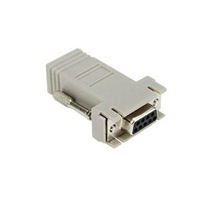 Adaptador Db9 Femea X Rj45 Femea Tblackrox