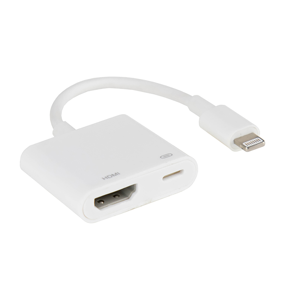 Adaptador Lightning X Hdmi Femea Tblackrox