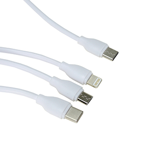 Cabo Tipo C 3 X 1 Micro Tipo-C 8P 3M Bc