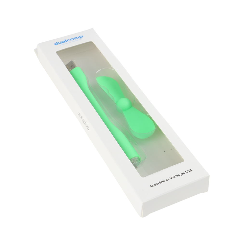 Acessorio De Ventilação Usb Verde