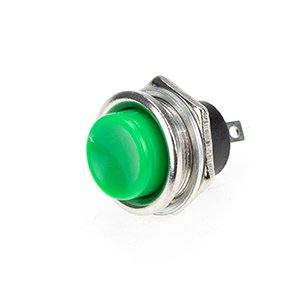 Chave Push Button Liga Verde Duallux