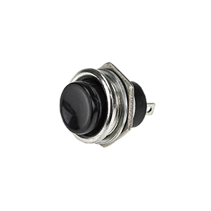 Chave Push Button Liga Preto Duallux