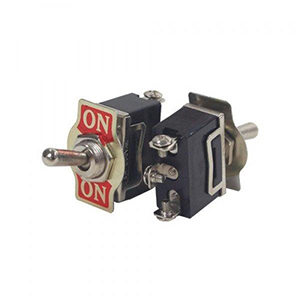 Chave Alavanca 3 Terminais 2 Pontos 10A 250V 15A 125V Metal Duallux