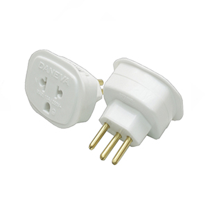 Adaptador 2P+T Universal 10A 250V Bc