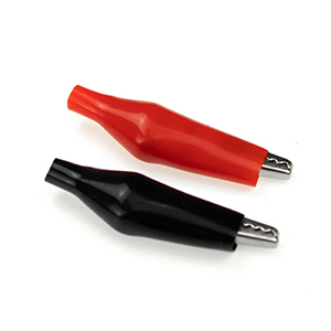 Garra Jacare Isolada Media Preto/Vermelho Duallux