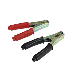 Garra Jacare Bateria 100A Grande Preto/Vermelho C/ 2 Pares Duallux