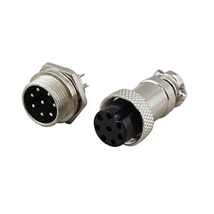 Conector Mic Macho X Femea 8 Pinos Tblack